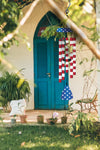 American Flag Wind Chimes for Outside, Wind Chime for Mothers Day